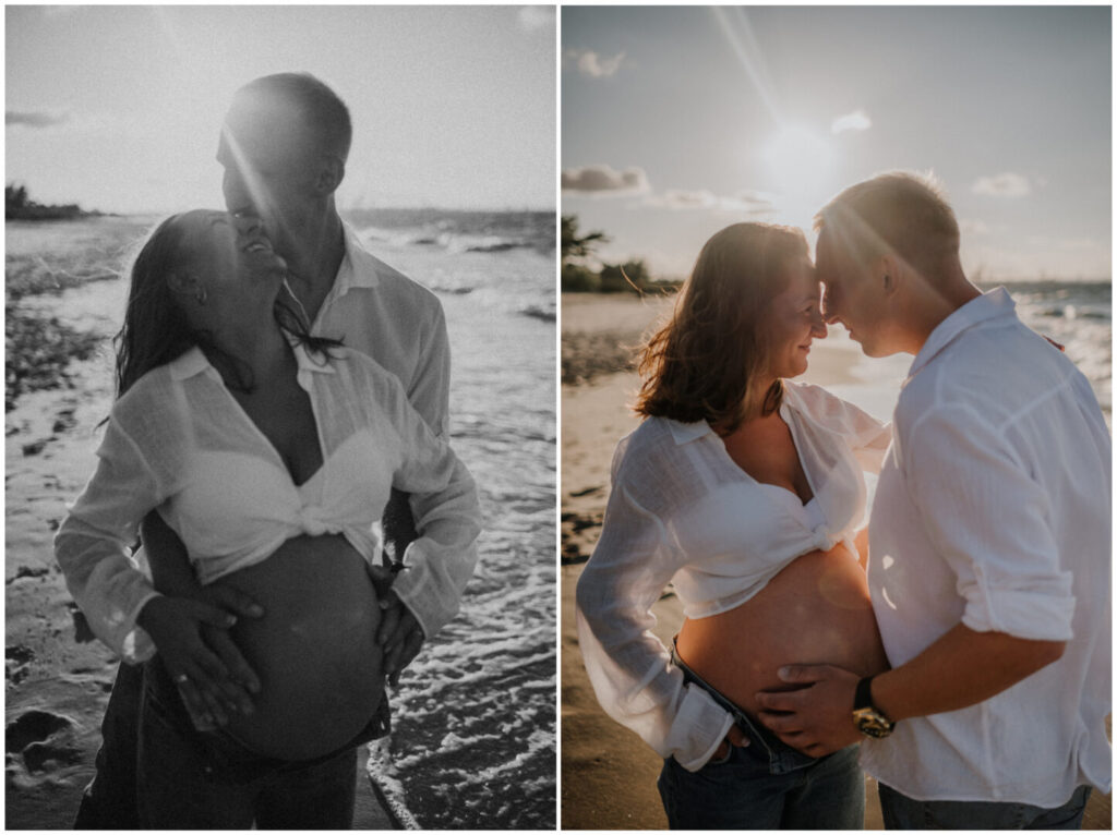 sesja ciazowa plaza morze trojmiasto