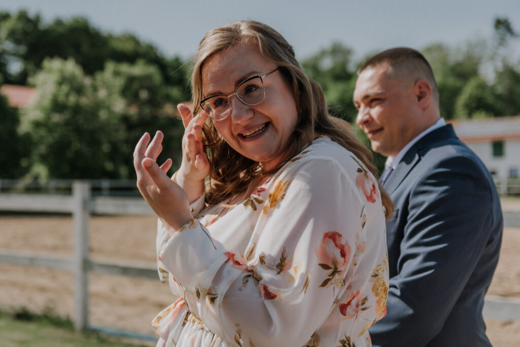 slub w plenerze zielona brama przywidz