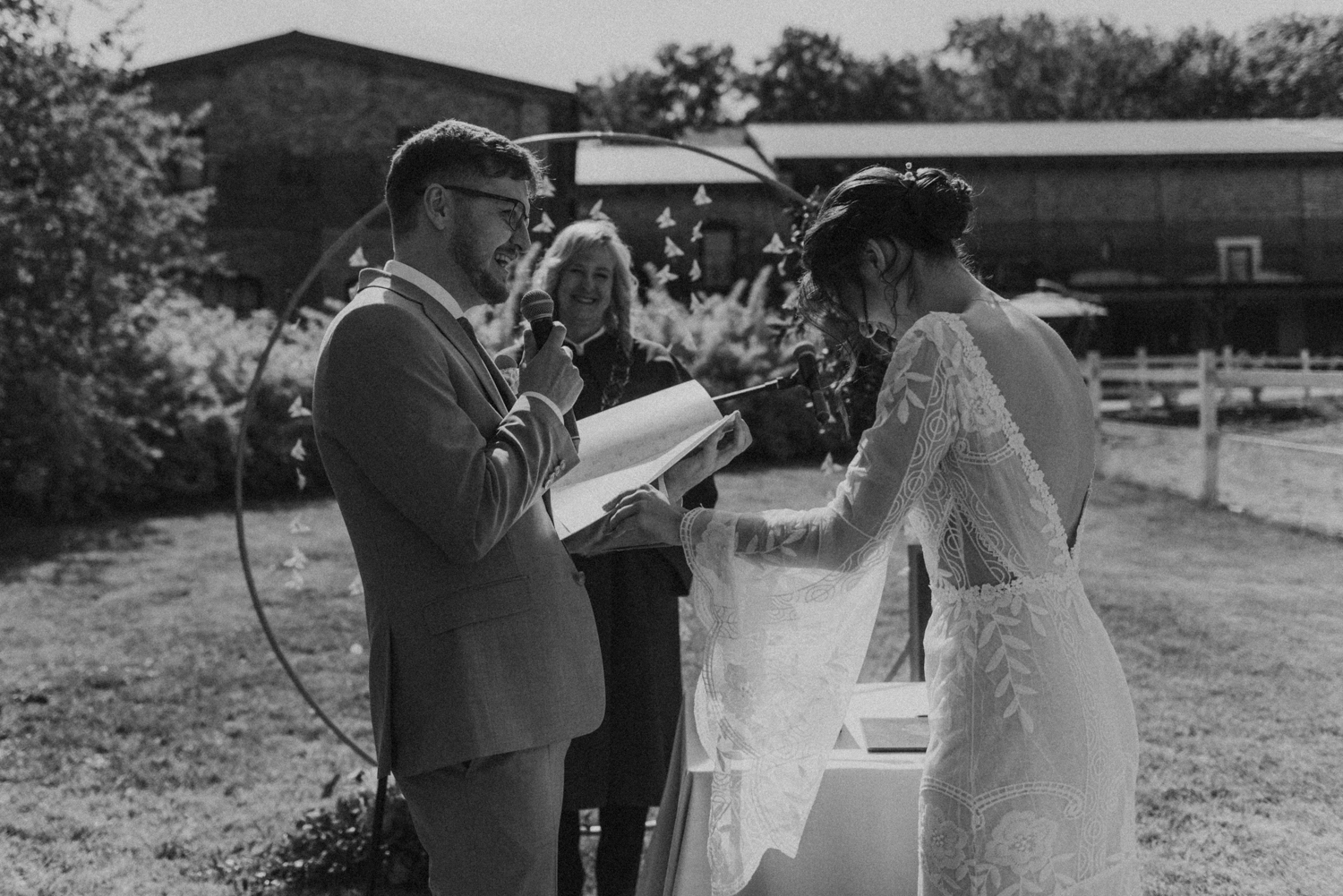 slub w plenerze zielona brama przywidz