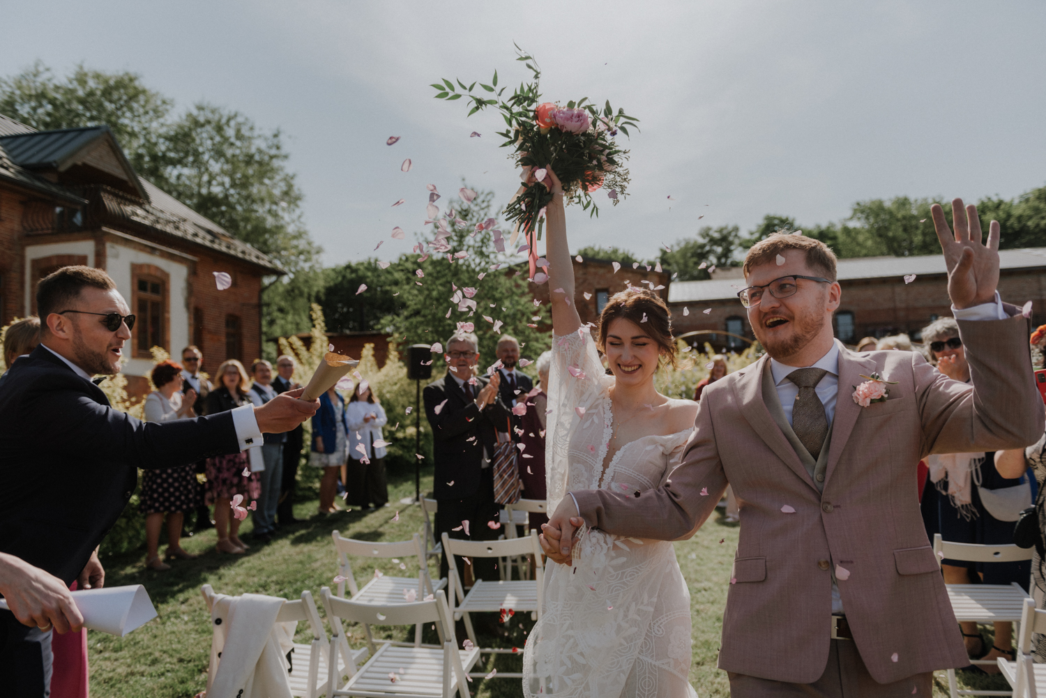 slub cywilny plener zielona brama przywidz