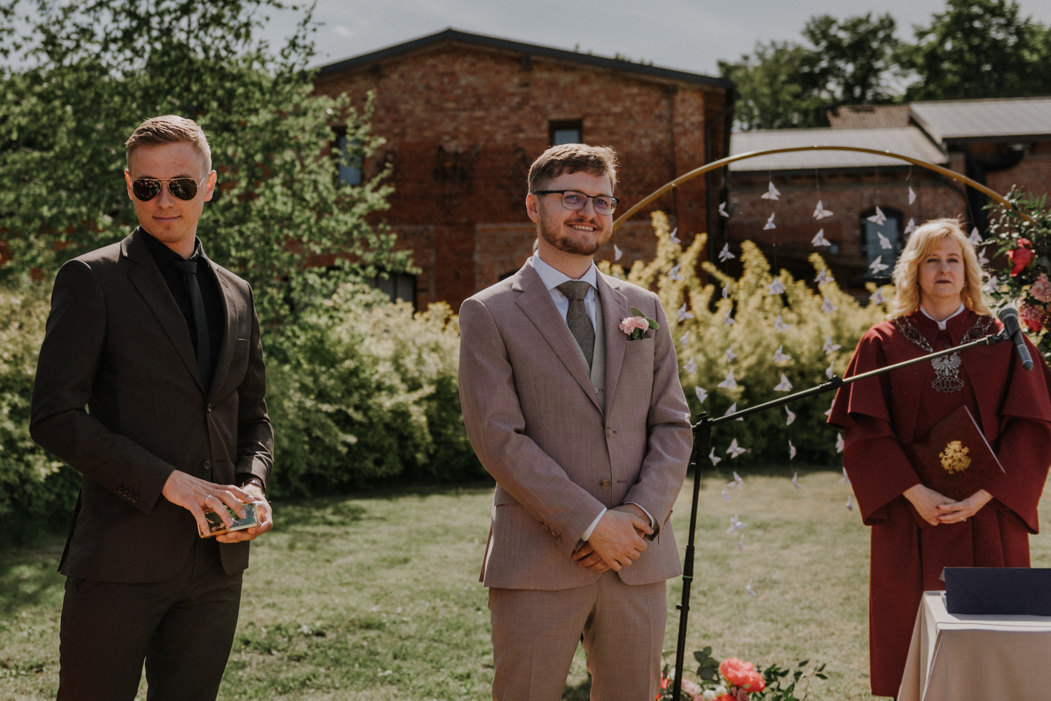 slub w plenerze zielona brama przywidz