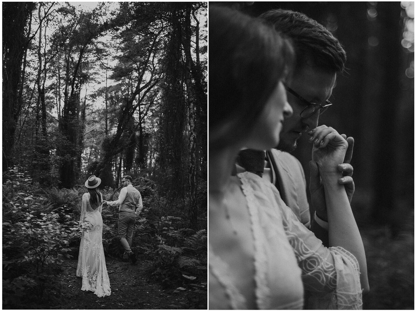 sesja plenerowa zaczarowany las pnacza