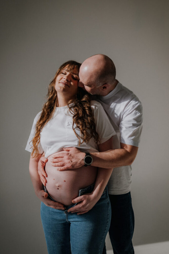 sesja brzuszkowa partner studio